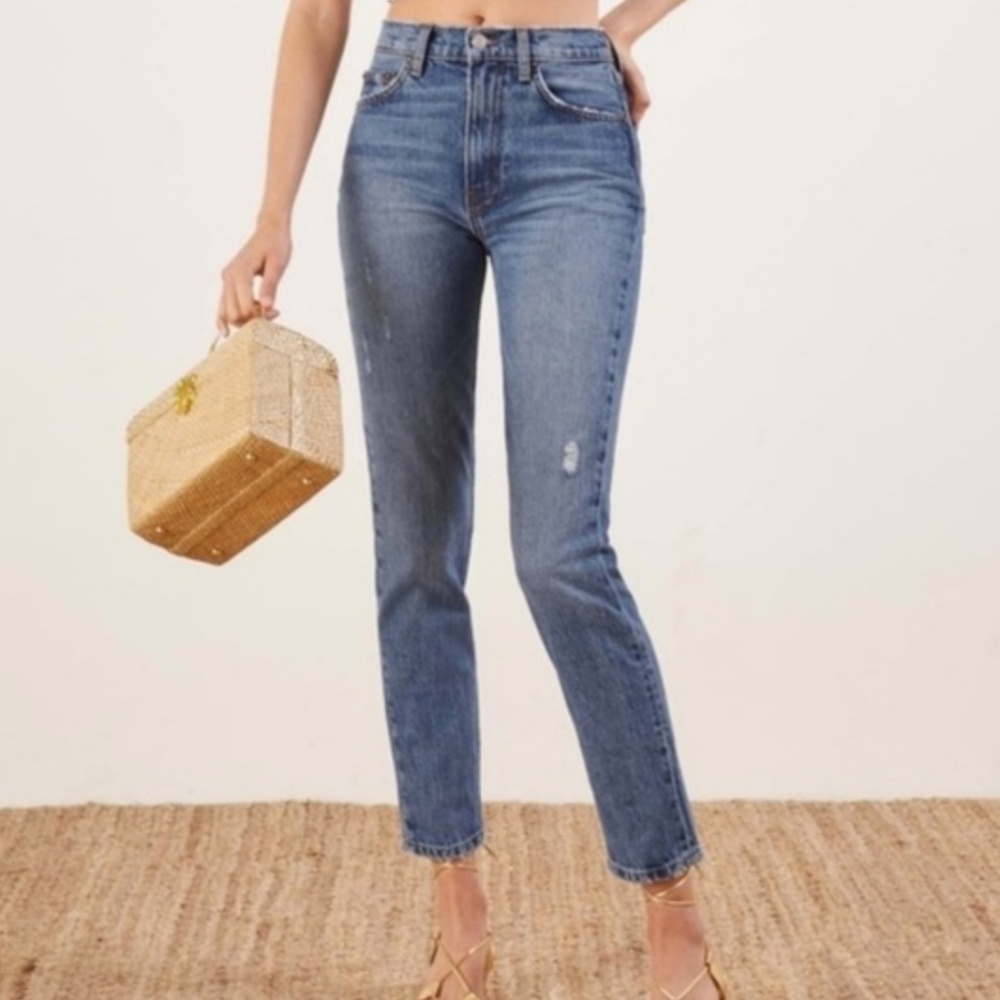 Reformation Julia High Cigarette Jean NWOT